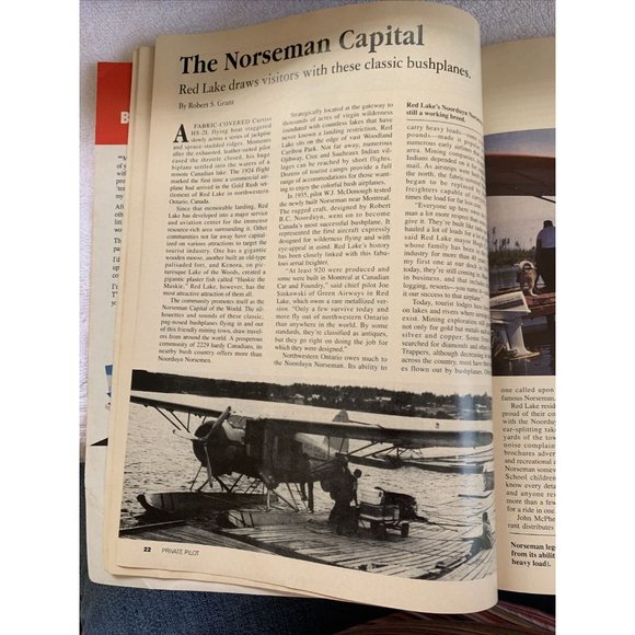 Private Pilot Aviation Magazine  March 1990 Flight Aircraft Waterplanes Airplane - Picture 5 of 8